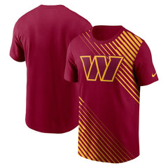 Washington Commanders Yard Line Fashion Asbury T-Shirt Burgundy - Nike