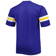 Los Angeles Rams Big & Tall Arm Stripe T-Shirt Royal - NFL