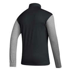 Adidas Mexico National Team Crest Long Sleeve Half-Zip Top - Black