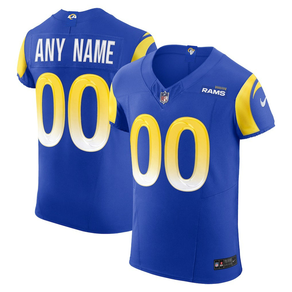 Los Angeles Rams Vapor F.U.S.E. Elite Custom Jersey Royal - Nike