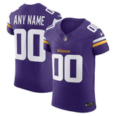 Minnesota Vikings Vapor F.U.S.E. Elite Custom Jersey Purple - Nike