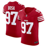 Nick Bosa San Francisco 49ers Vapor F.U.S.E. Elite Jersey Scarlet - Nike