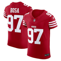 Nick Bosa San Francisco 49ers Vapor F.U.S.E. Elite Jersey Scarlet - Nike