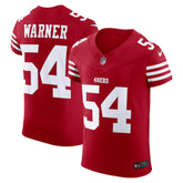 Fred Warner San Francisco 49ers Vapor F.U.S.E. Elite Jersey Scarlet - Nike