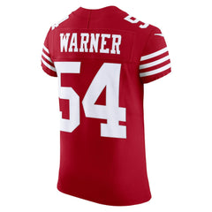 Fred Warner San Francisco 49ers Vapor F.U.S.E. Elite Jersey Scarlet - Nike