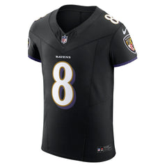 Lamar Jackson Baltimore Ravens Alternate Vapor F.U.S.E. Elite Jersey Black - Nike