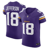 Justin Jefferson Minnesota Vikings Vapor F.U.S.E. Elite Jersey Purple - Nike