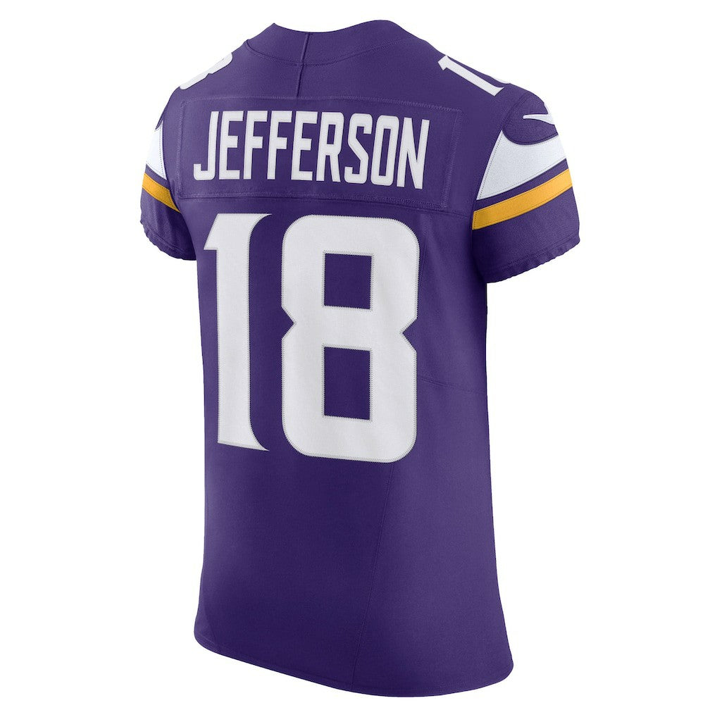 Justin Jefferson Minnesota Vikings Vapor F.U.S.E. Elite Jersey - Purple | NFL Jerseys