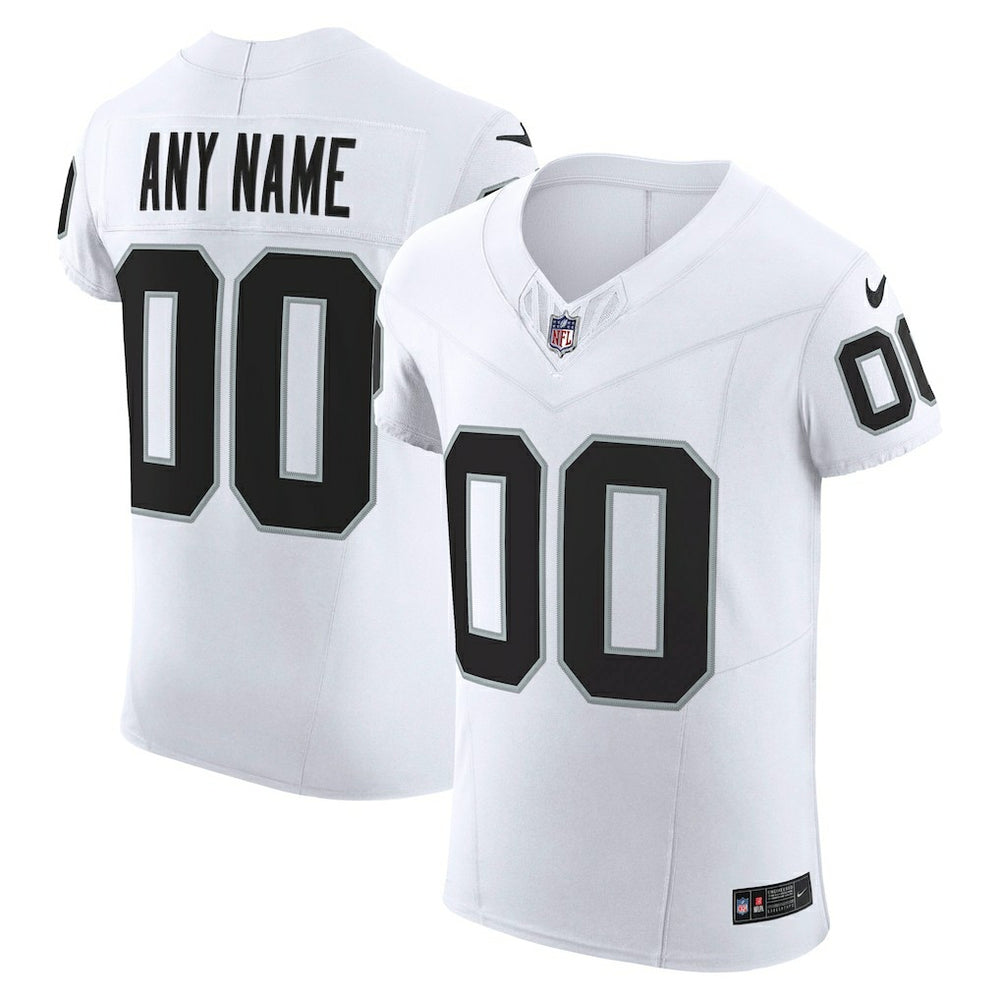 Las Vegas Raiders Vapor F.U.S.E. Elite Custom Jersey White - Nike