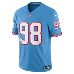 Jeffery Simmons Tennessee Titans Vapor F.U.S.E. Limited Jersey Light Blue - Nike