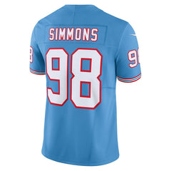 Jeffery Simmons Tennessee Titans Vapor F.U.S.E. Limited Jersey Light Blue - Nike