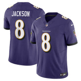 Lamar Jackson Baltimore Ravens Vapor F.U.S.E. Limited Jersey Purple - Nike