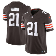 Denzel Ward Cleveland Browns Vapor F.U.S.E. Limited Jersey Brown - Nike