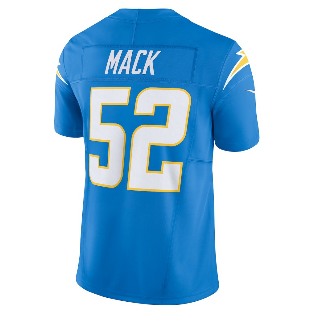 Khalil Mack Los Angeles Chargers Vapor F.U.S.E. Limited Jersey - Powder Blue | NFL Jerseys