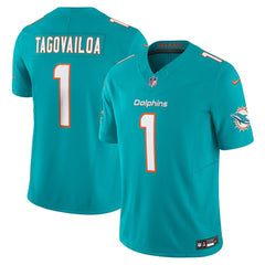 Tua Tagovailoa Miami Dolphins Vapor F.U.S.E. Limited Jersey Aqua - Nike