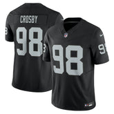 Maxx Crosby Las Vegas Raiders Vapor F.U.S.E. Limited Jersey Black - Nike