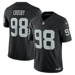 Maxx Crosby Las Vegas Raiders Vapor F.U.S.E. Limited Jersey Black - Nike