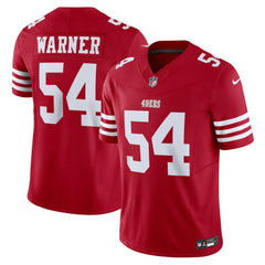 Fred Warner San Francisco 49ers Vapor F.U.S.E. Limited Jersey Scarlet - Nike