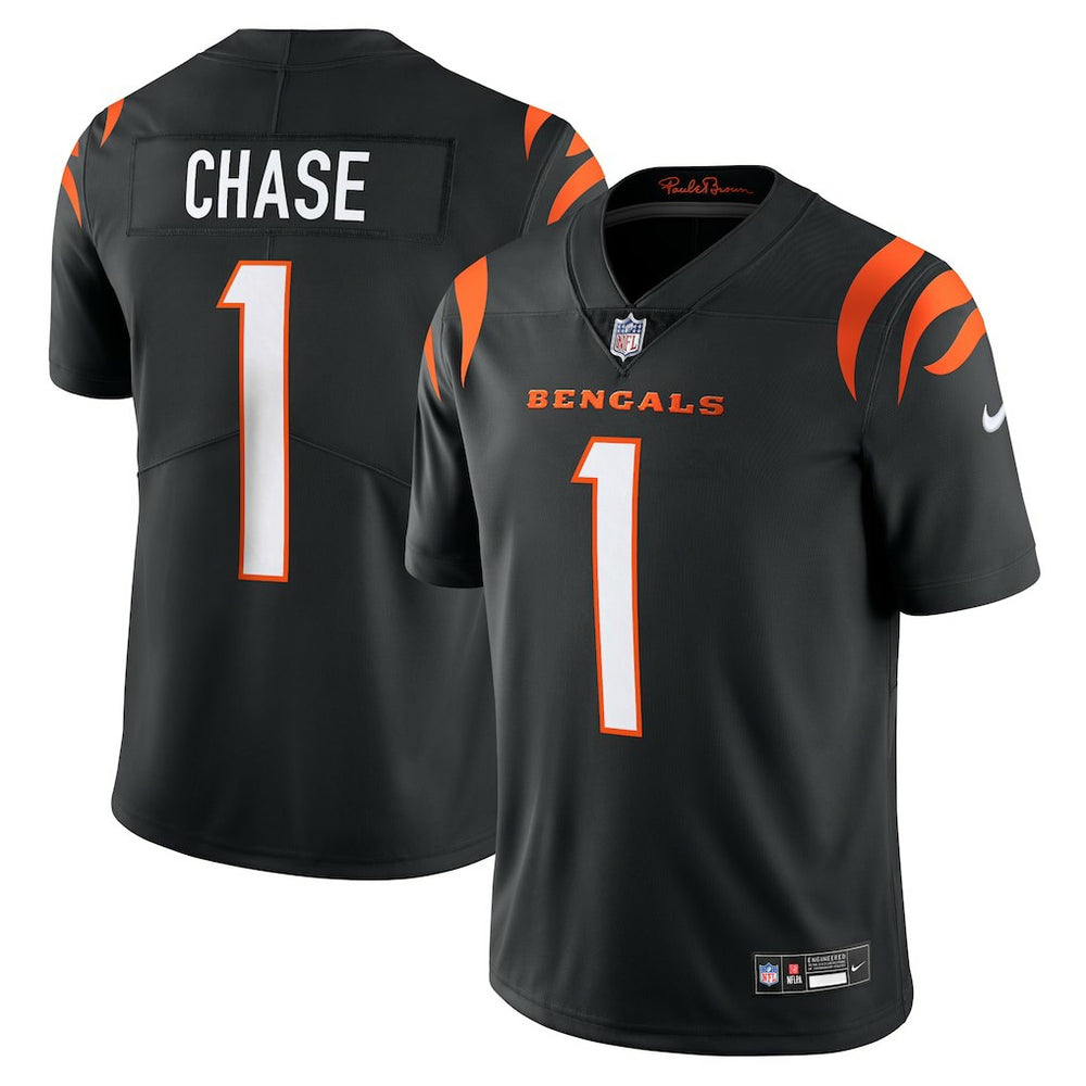 Ja'Marr Chase Cincinnati Bengals Vapor Untouchable Limited Jersey Black - Nike