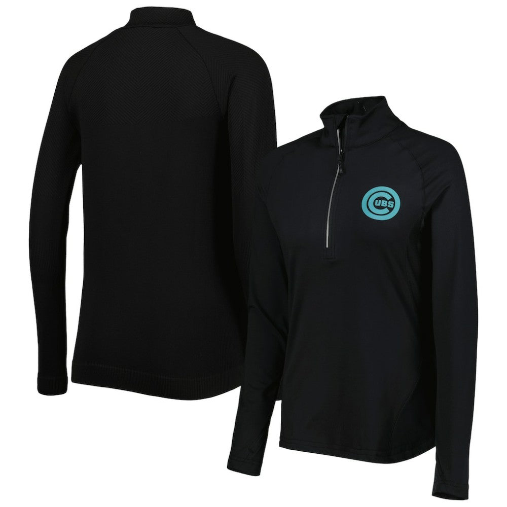 Chicago Cubs Levelwear Women's Energy Quarter-Zip Jacket Near Me