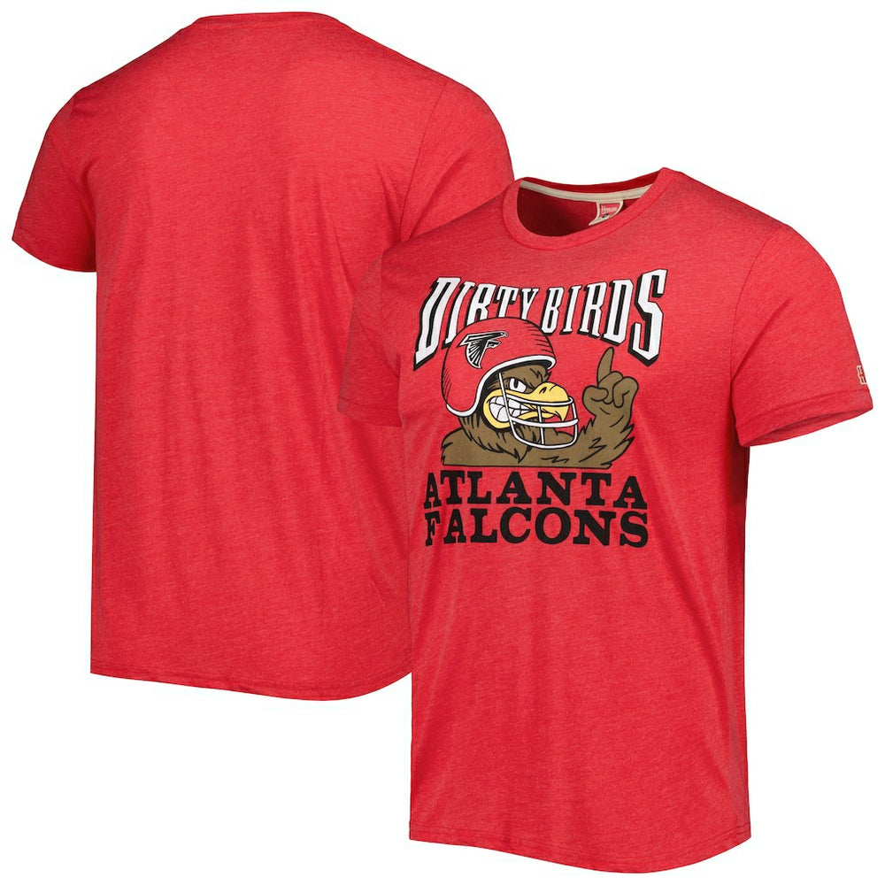 Atlanta Falcons Homage Dirty Birds Hyper Local Tri-Blend T-Shirt Red - NFL