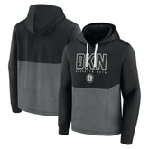Fanatics - Brooklyn Nets Successful Tri-Blend Pullover Hoodie - Black