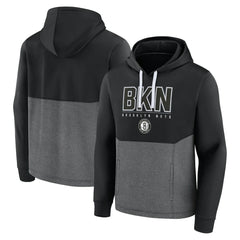 Fanatics - Brooklyn Nets Successful Tri-Blend Pullover Hoodie - Black