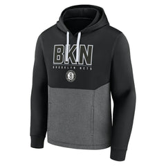 Fanatics - Brooklyn Nets Successful Tri-Blend Pullover Hoodie - Black