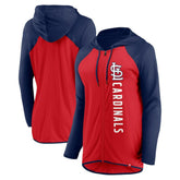 St. Louis Cardinals Fanatics Women's Forever Fan Full-Zip Hoodie Jacket for sale