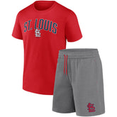 St. Louis Cardinals Fanatics Arch T-Shirt & Shorts Combo Set Online