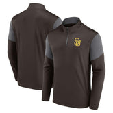 San Diego Padres Fanatics Logo Quarter-Zip Top Online
