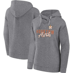 Houston Astros Fanatics Women's Script Favorite Lightweight Pullover Hoodie On Sale
