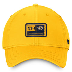 Nashville Predators - Fanatics Authentic Pro Training Camp Flex Hat – Gold