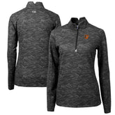 Baltimore Orioles Cutter & Buck Women's Traverse Camo Print Stretch Quarter-Zip Pullover Top Online