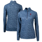Philadelphia Phillies Cutter & Buck Women's Traverse Camo Print Stretch Quarter-Zip Pullover Top Near Me