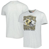 New Orleans Saints Homage Champs Hyper Local Tri-Blend T-Shirt Ash - NFL