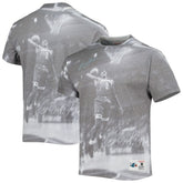 Mitchell & Ness - Larry Johnson Charlotte Hornets Above The Rim T-Shirt - Heather Gray