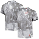 Mitchell & Ness - Rasheed Wallace Detroit Pistons Above The Rim T-Shirt - Heather Gray