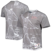 Mitchell & Ness - Brent Barry LA Clippers Above The Rim T-Shirt - Heather Gray