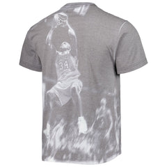 Mitchell & Ness - Shaquille O'Neal Los Angeles Lakers Above The Rim T-Shirt - Heather Gray