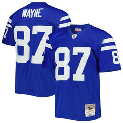Reggie Wayne Indianapolis Colts Legacy Replica Jersey Royal - Mitchell & Ness