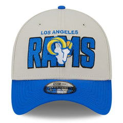 Los Angeles Rams New Era 2023 NFL Draft 39THIRTY Flex Hat Stone/Royal - NFL