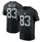 Darren Waller Las Vegas Raiders Player Name & Number T-Shirt Black - Nike