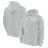 Los Angeles Rams Unisex Elements Super Soft Fleece Pullover Hoodie Gray - Fanatics