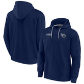 Tennessee Titans Unisex Elements Super Soft Fleece Pullover Hoodie Navy - Fanatics