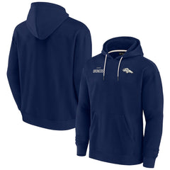 Denver Broncos Unisex Elements Super Soft Fleece Pullover Hoodie Navy - Fanatics