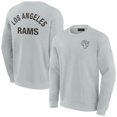 Los Angeles Rams Unisex Elements Super Soft Pullover Sweatshirt Gray - Fanatics
