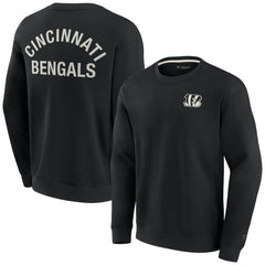 Cincinnati Bengals Unisex Elements Super Soft Pullover Sweatshirt Black - Fanatics