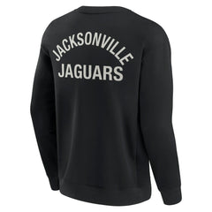 Jacksonville Jaguars Unisex Elements Super Soft Pullover Sweatshirt Black - Fanatics