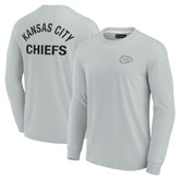 Kansas City Chiefs Unisex Elements Super Soft Long Sleeve T-Shirt Gray - Fanatics